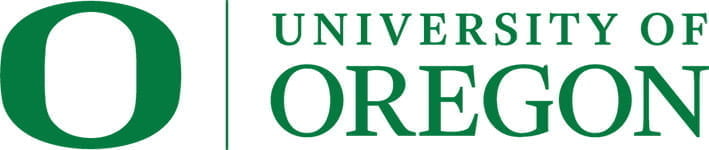 University of Oregon logo with text